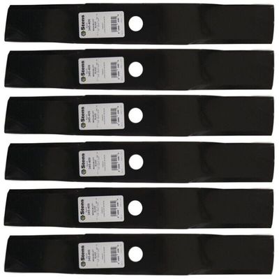 Replacement for 6 Medium-Lift Blades fit M136194 F620 F687 Z510A Z710 Z810A Z820A Z910A Z920A