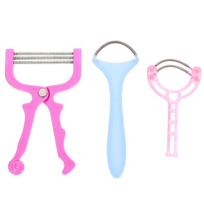KITCHENKARATLY Spring Hair Remover Facial Threading Epilator for Women Chin Cheeks Upper Lip Hair Removal Tool