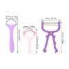 KITCHENKARATLY Spring Hair Remover Facial Threading Epilator for Women Chin Cheeks Upper Lip Hair Removal Tool view 2