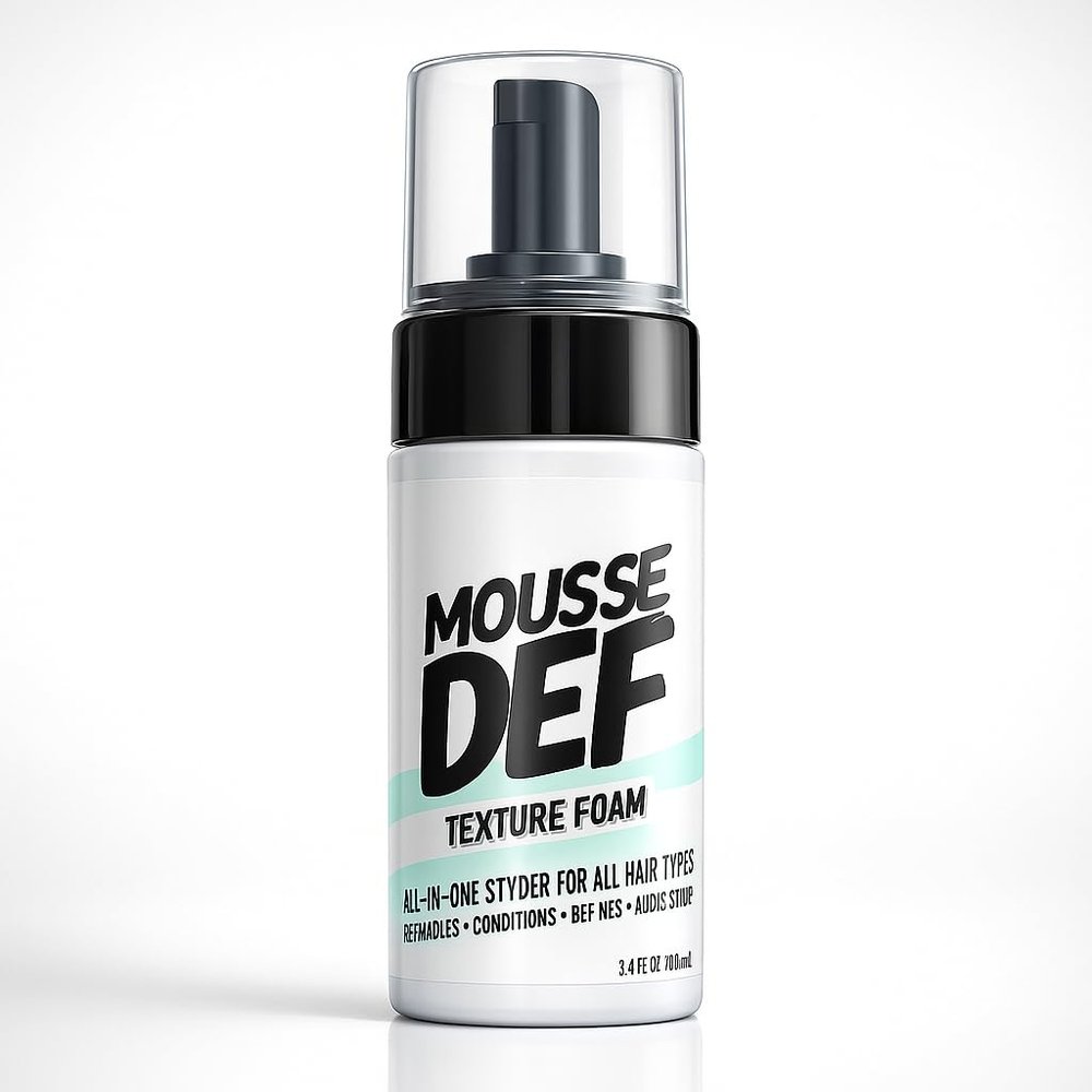 Daily Use Styling Foam for Curly and Wavy Hair | Light, Easy-Apply Formula for Routine Hair Preparation | Travel Size 3.4 oz Leave-In Styling Foam