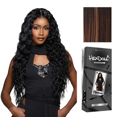 Sensationnel Hexdoll 13x4 LaceWig-Morticia, BALAYAGECHOCOLATE