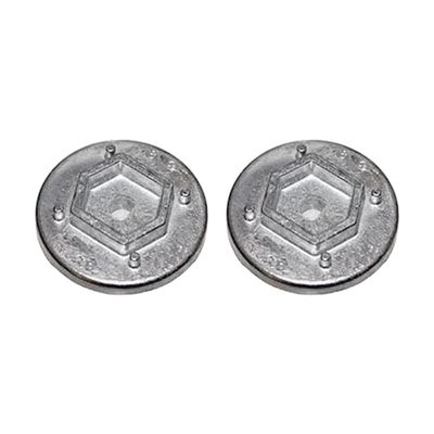 (2) Fits for Fits for Vac Small Hex Brushroll End Cap # 26057A