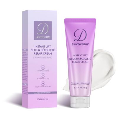 Doracome Firming Neck Cream for Crepey Skin Body Care Comfort,Moisturizing, Tightening Lotions Cosmetic Skin Care Skin & Repair for Women