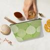 AGHESOTH Cosmetic Bag for Women Trendy Makeup Bags Organizer Travel Waterproof Toiletry Case Small Storage Zipper Pouch Trips Accessories Plants Picture Leaves Themed Gifts Dailyuse view 2