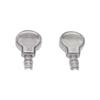 Fits for Kirby 1CB-Legend 2, Tradition Carbon Brush Cap 2-pk # 107185A Replacement for OEM view 1