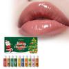 10 Pieces Christmas Lip Balm Gift Set,natural Fruit Flavor Lipbalms Multipack for Women Men,Long Lasting Lipcare Moisturizing Hydrating Lipgloss Nourishing Chapstick for Repair Chapped Dry Lips view 3