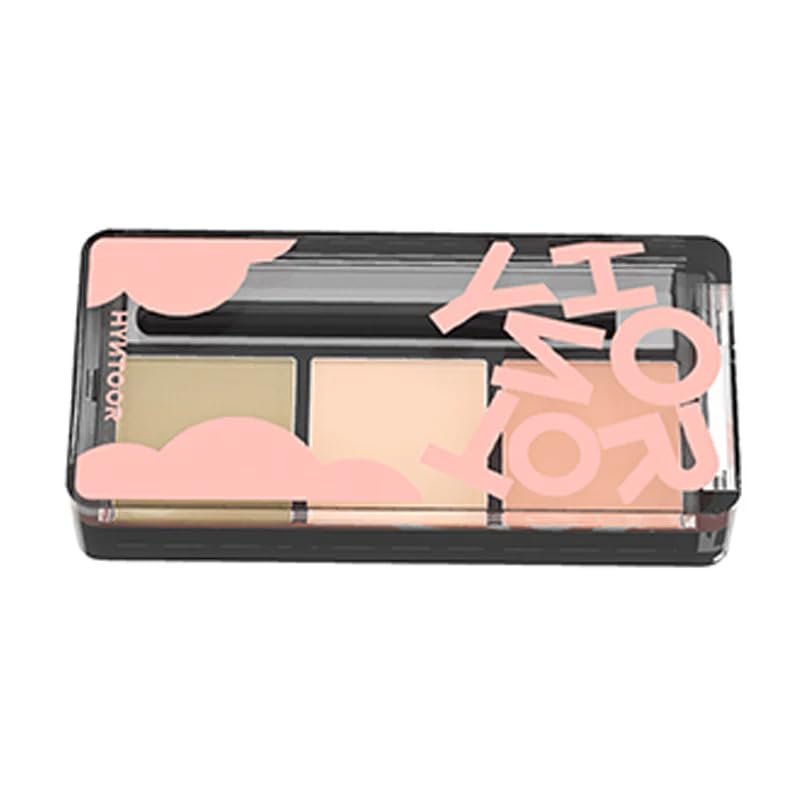 HYNTOOR Cloud Brightening Concealer Ultra-Thin Face Concealer with Plant Oils, 3-in-1 Coverage for Dark Circles, Redness, Acne, Lightweight Matte Finish