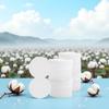 100 Pcs White Soft Facial Pads Round Shape Face Cleansing Pads, Disposable Non-Woven Fabric, for Makeup Removing Blending and Skin Toner Applying Cotton Balls and Swabs, 2.36 Inches view 3