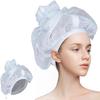 Cap For Drying Curly Hair, Net Plopping For With Drawstring, Adjustable For, Bonnet 4pc(1PCS) view 2