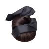 DIIOOMIEEU 1 Piece Easy Clip On Hair Bun Hairpiece for Updos Thick Fine Hair Synthetic Fibre High Ponytail Enhancer Quick HairStyling Tool view 1