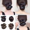 DIIOOMIEEU 1 Piece Easy Clip On Hair Bun Hairpiece for Updos Thick Fine Hair Synthetic Fibre High Ponytail Enhancer Quick HairStyling Tool view 2