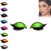HGWUOKUA Lazy Eye Shadow Eyelash Patch, 8 Pcs Eyeshadow Eyelash Stickers with False Lashes Shadow & Eyeliner,3-in-1Waterproof Reusable Colorful Eye Makeup Stickers (Multicolor) view 3