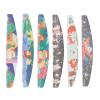 Nail Files Buffer Polishing Strips Reusable Washable Durable 2 Sided Nail Art Tools for Home DIY Professional Use Sandpaper Material 6 Pieces 18 x 2.8 x 0.4cm view 1