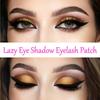 HGWUOKUA Lazy Eye Shadow Eyelash Patch, 10 Pcs Eyeshadow Eyelash Stickers with False Lashes Shadow & Eyeliner,3-in-1Waterproof Reusable Colorful Eye Makeup Stickers (Pink) view 3