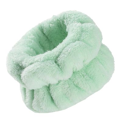 1PC Spa Wrist Washband Absorbent Microfiber Towel for Washing Face for Women Girls Liquid from Spilling Spa Wrists Washband Scrunchies Cuffs for Washing Face Microfiber Wash Towel Bands