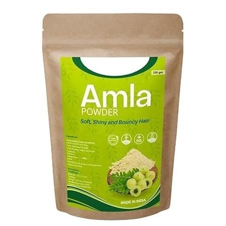 Amla Powder For Hair Colour Black| Hair Mask-100 Gram