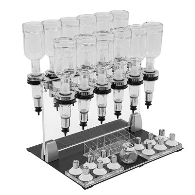 200ml Manual Perfume Dispenser - Adjustable Flow Liquid Filler for Professional Salon & Spa Use, Desktop Design for Efficient Perfume and Liquid Dispensing