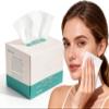 Face Towel, extra-large facial wipes, Disposable Face Towelette,suitable for sensitive skin, super soft makeup removal dry wipes pad. view 2