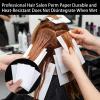 100PCS Perm Papers End Perm for Hair Wrapping Paper Disposable Curling Paper End Papers for Hair Rollers Curls Home Salon Shop Hot Cold Hairs Curling Styling White 4.5 X 2.5 Inch view 3