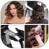 100PCS Perm Papers End Perm for Hair Wrapping Paper Disposable Curling Paper End Papers for Hair Rollers Curls Home Salon Shop Hot Cold Hairs Curling Styling White 4.5 X 2.5 Inch view 4
