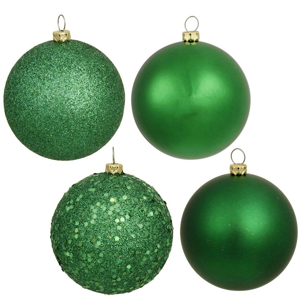 Casafoyer 8" Green 4 Finish Ball Asst Drilled 4/Bg - N592004DA - (Pack of 2)