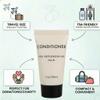 100 pack 1 oz Hair Conditioner Shampoo Travel Size for Hospitality, Hotel, Donation, Charity Drive (Unscented,Bulk 100 bottles 1 ounce each) view 4