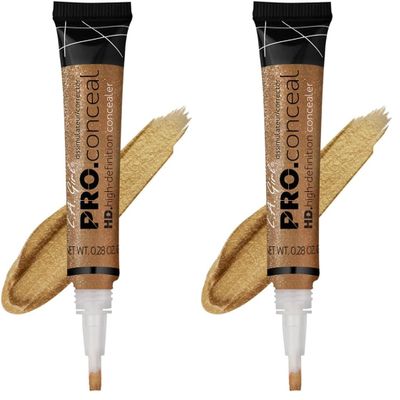 L.A. Girl Champagne Highlighter Concealer, 0.28 Oz (Pack of 2)
