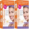 Sally Hansen Face Hair Removal Wax Strips Kit | At-Home Use 18 Count (Pack of 2) view 1