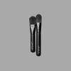 Level 3 Facial Mask Application Brushes Set - Black Cosmetic Brush for Facial Mask, Scrub and Serum - Professional Beauty and Skin Care Applicator Tool view 1