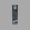 Level 3 Facial Mask Application Brushes Set - Black Cosmetic Brush for Facial Mask, Scrub and Serum - Professional Beauty and Skin Care Applicator Tool view 2