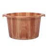 BETOOKY Foot Bath Basin Wood Foot Spa Pedicure Bucket Deep Massage Soak Bucket for Household Bathing Leg Care Accessories view 1