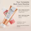 Butt Acne 2-Step Routine Set: Butt Acne Lotion + Body Acne Scrub  Exfoliating Walnut Shell Scrub & Lightweight Lotion for Butt Acne, Body Breakouts & Bumpy Skin  Smooths Texture & Helps Reduce Redne view 2