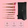 Professional Cosmetic Brush Set Soft Hair Blusher Loose Powder Brush Makeup Tool with Bag for Beginners and Professionals 7 Pieces with Cosmetic Bag view 4