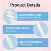 2-in-1 Nasal Hair Cutter, Double Sided Nose Hair Cutter, Portable 360 Rotating Manual Nose Hair Trimmer for Women & Men,Travel Essentials (Mix,24PCS) view 4