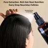 Black Shouwu Nourishing Serum, Natural Anti-Greying Hair Darkening Serum, Promotes Stronger, Thicker, Longer Hair Hai (2pcs) view 3