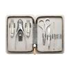 Manicure Set with Leather Case 7 in 1 Foot and Face Care Tool Kits Stainless Steel Nail Clipper Sets(Mr-6666GR) view 1