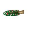 Candy Christmas Socks Gift Elk Christmas Grip Clip Hairpin view 1