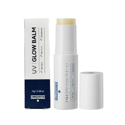 Glutanex UV Glow Balm SPF50+ PA++++, Hydrating Sunscreen Multi Balm Stick, 11g/0.38 oz