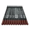 12-Piece Wooden Lip Liner Pencil, High Pigmented Lip Makeup, Long-wearing, Deep and Rich in Color, 7.5 inches Long Pencil (L29 Hot Cocoa) view 2