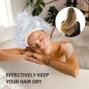 4pc net plopping cap for drying curly hairplopping cap curly hair net Curling drying(D1) view 4