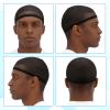 10 Pcs Wave Cap for Men, Soft Breathable Black Stocking Caps for Men Elastic Comfortable Hair Cap for Mens Adult Sleeping Running Exercising view 4