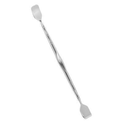 VALICLUD Stainless Steel Dual-end Blackhead Extractor Tool Gentle Facial Scraper for Blackhead and Whitehead Removal Portable Face and Body Cleansing Spatula for All Skin Types