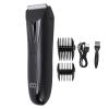 ZJchao Professional Electric Body Hair Trimmer for Men Intimate Grooming Kit with R Shaped Hair Comb Light Ergonomic Handle Stainless Steel Ceramic ABS Material view 1