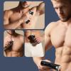 ZJchao Professional Electric Body Hair Trimmer for Men Intimate Grooming Kit with R Shaped Hair Comb Light Ergonomic Handle Stainless Steel Ceramic ABS Material view 3