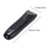 ZJchao Professional Electric Body Hair Trimmer for Men Intimate Grooming Kit with R Shaped Hair Comb Light Ergonomic Handle Stainless Steel Ceramic ABS Material view 4