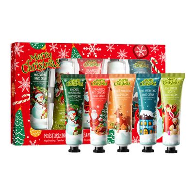 JanJean Holiday Hand Cream Collection - 5 Pack Mini Size, Deep Moisturizing for Daily Use, Gift Idea for Women & Men Multicolor One Size