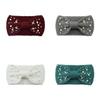 Hhhchpm 4 Pack Fashion Pearl Decorations Bow Headbands Womens Ear Warmers Headbands Winter Warm Fuzzy Head Wrap (4pcs-1) view 1
