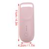 Cordless Heated Eyelash Curler Fast Heat 3D Curve Design with 2 Temperature Settings 65C 85C Wide Angle Electric Lash for Soft and Thick Lashes view 2