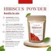 Hibiscus Powder For Hair, Face, Organic Powder For Hair- 100 Gram view 2
