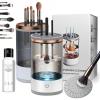 Electric Makeup Brush Cleaner, Cosmetic Brush Cleaner - Automatic Spinning Cosmetic Tool for Deep Cleaning All Types of Brushes Set (Charging,2PCS) view 1
